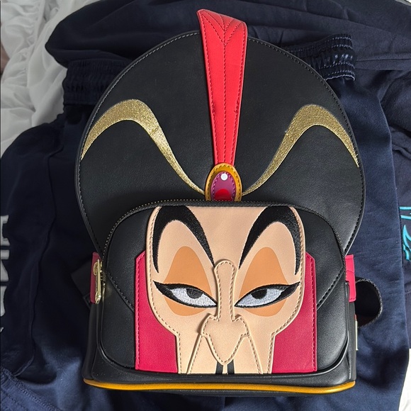 Jafar Inspired Black and Red Backpack